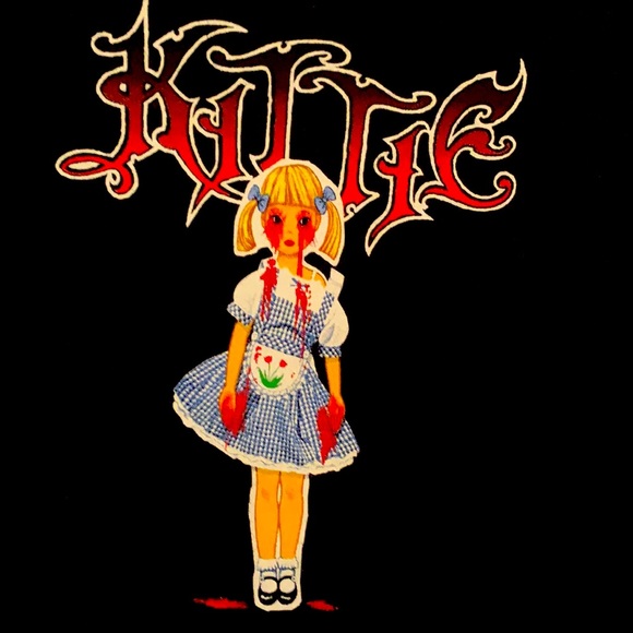 Rare Vintage Kittie band T shirt - Picture 2 of 2